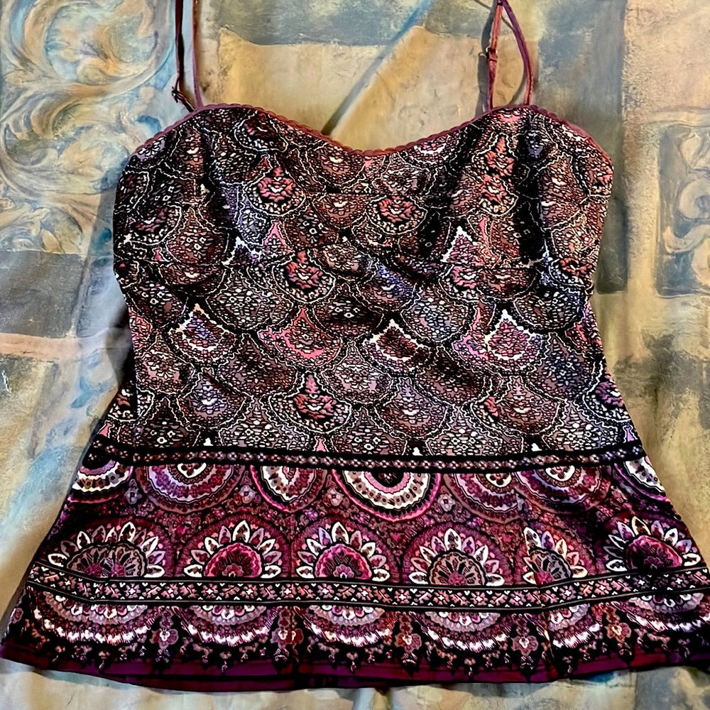 Elie Tahari silk tank top